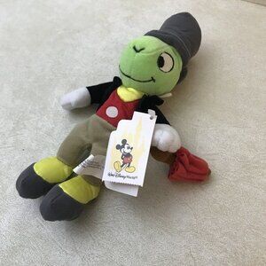 Collectors WALT DISNEY WORLD~JIMINY (CRICKET) BEAN BAG PLUSH PINOCCHIO